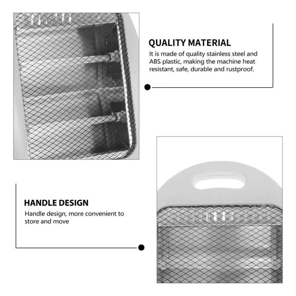 Electric Heater With Safety Switch | Energy Saving |