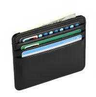 Mini Briefcase-Style Aluminum Card Holder for Professionals