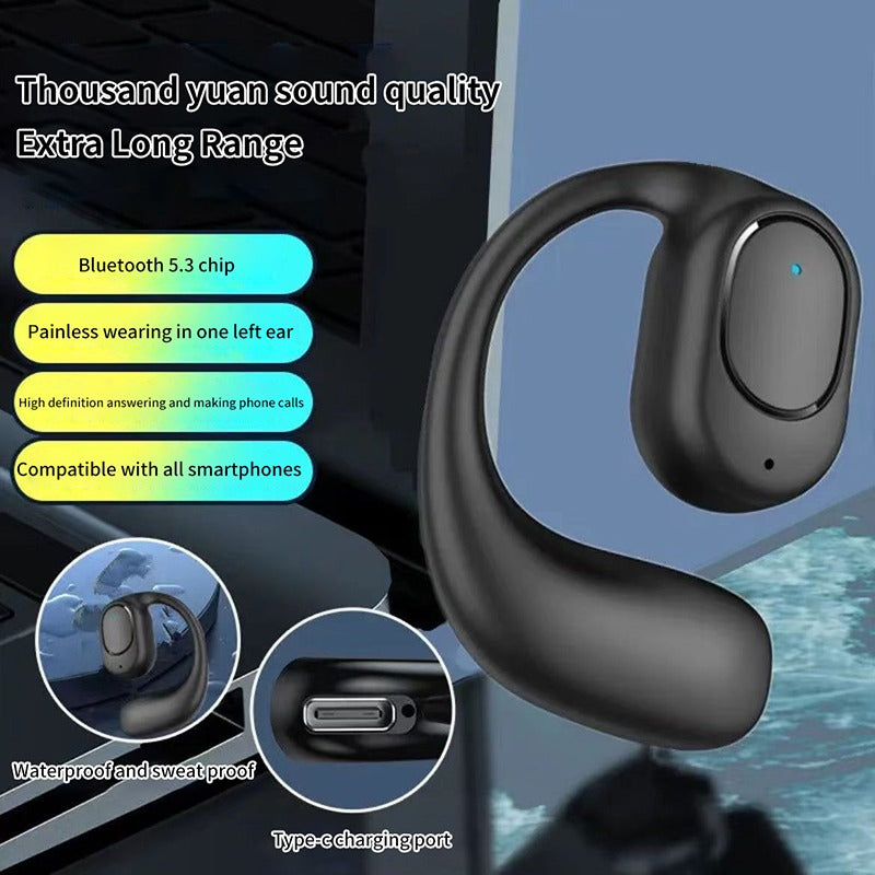 Wireless Headphones With Digital Display With Microphone