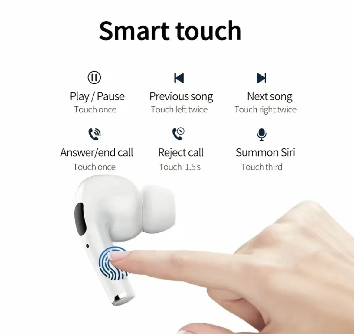 Airpods Air Pro 2nd Gen TWS (True Wireless Stereo)